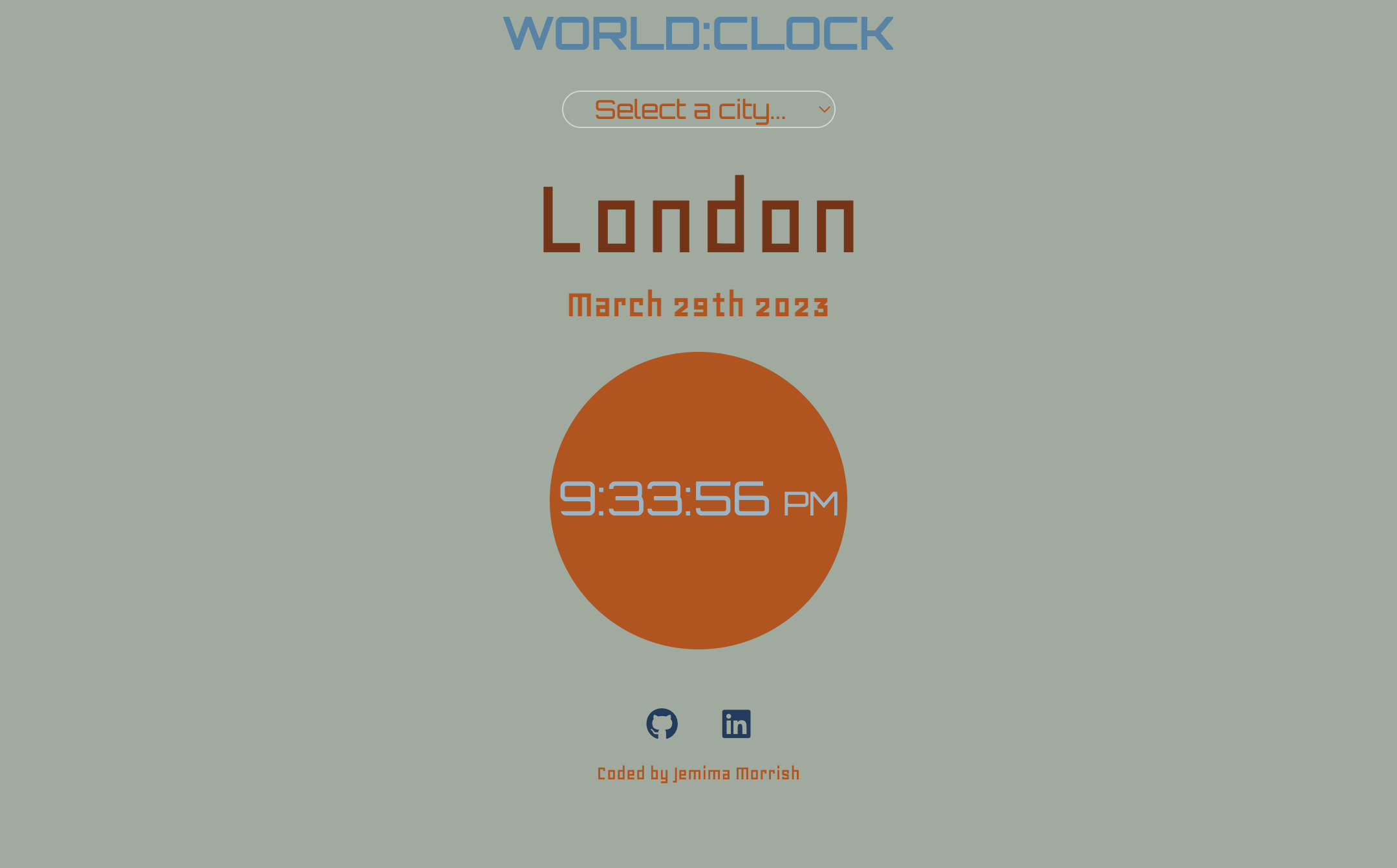 World Clock